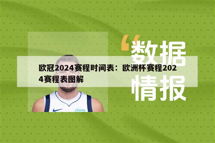 歐冠2024賽程時(shí)間表：歐洲杯賽程2024賽程表圖解