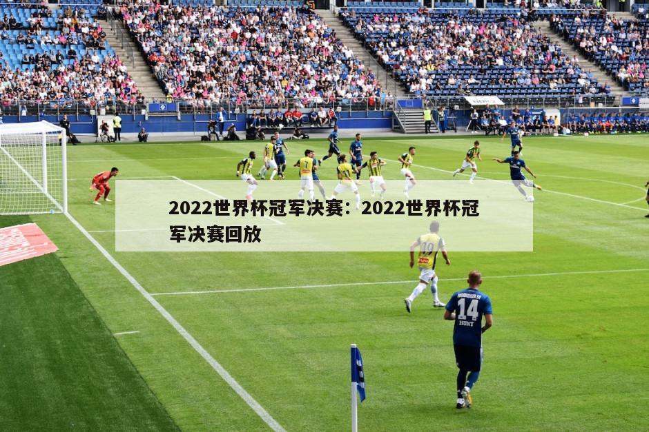 2022世界杯冠軍決賽：2022世界杯冠軍決賽回放