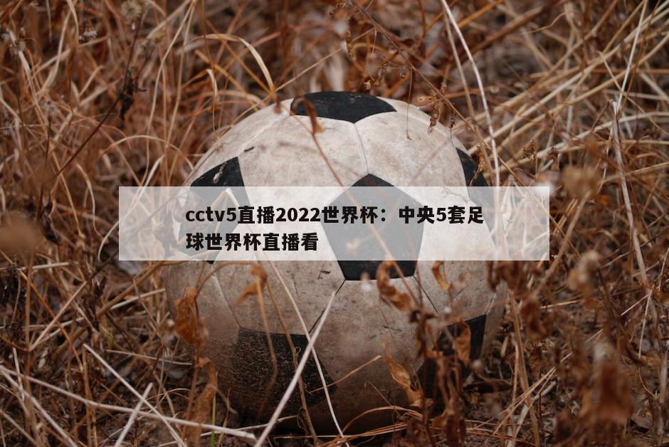 cctv5直播2022世界杯：中央5套足球世界杯直播看