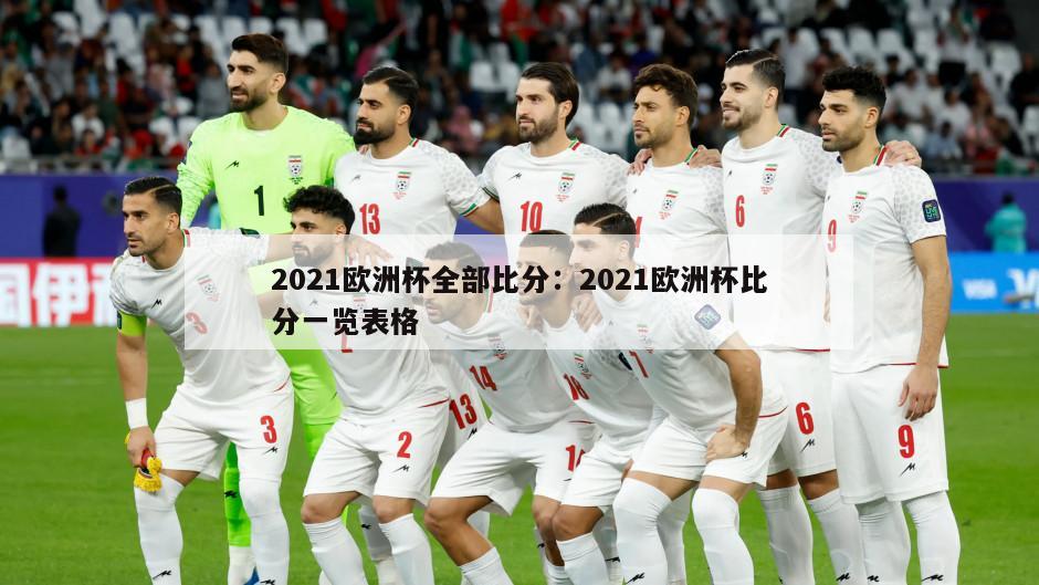 2021歐洲杯全部比分：2021歐洲杯比分一覽表格